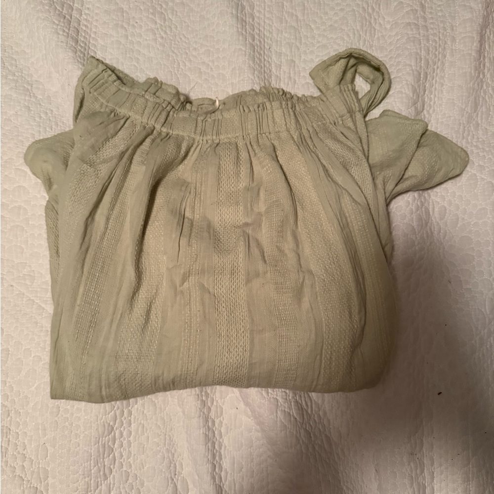 Free people light green skirt